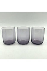 Paşabahçe Iconic - Paarse Waterglas/Waterglazen - Set van 3 - 280 ML