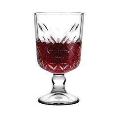 Paşabahçe Timeless - Glazen Op Voet - 330 ml - Set van 4
