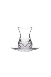 Paşabahçe Timeless – Turkse Theeglazen Met Onderzetters – 12 delig – 155 ML
