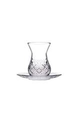 Paşabahçe Timeless – Turkse Theeglazen Met Onderzetters – 12 delig – 155 ML