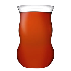 Paşabahçe Ciftebelli - Turkse Theeglazen - Set van 6 - 140 ML