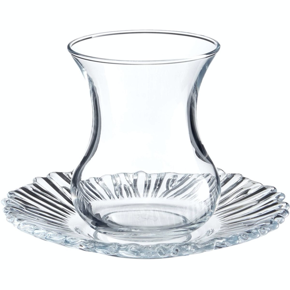 Paşabahçe aurora - 12 delige thee set