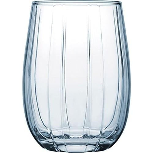 Paşabahçe Linka - Blauwe waterglazen - Set van 3 - 380 ml