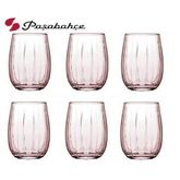 Paşabahçe Linka - Roze Glazen - Set van 6 - 115 ml