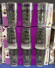 Paşabahçe Menevse - Waterglazen - Set van 3 - 290 ml
