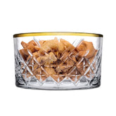 Paşabahçe Timeless - Golden Touch Schaaltjes - Set van 4 - 225 ml