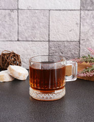 Paşabahçe Elysia - Theeglazen Met Oor - Set van 2 - 195 ml