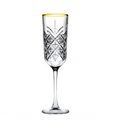 Paşabahçe Timeless - Golden Touch - Flute - 175 ml - Set van 4