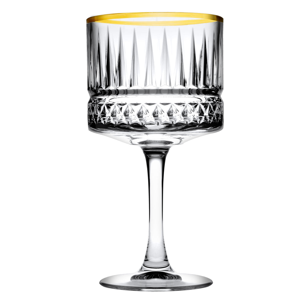 Paşabahçe Elysia – Golden Touch Cocktailglazen – Set van 4 – 500 ML