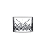 Paşabahçe Timeless - Vierkante Schaaltjes / Cerezlik - Glas - Set van 4 - 80 mm x 80 mm