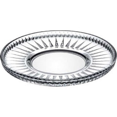 Paşabahçe Elysia – Onderzetters Voor Turkse Theeglazen – Set van 6 – 130 mm - Glas