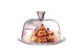 Paşabahçe Petite Patisserie 96874 - Taartplateau met Deksel - 22cm - Glas - 264 x 158 mm