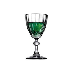 Paşabahçe Diamond 440113 - Likeurglazen Op Voet /Kahve Yani - Set van 6 - 49 ml - Glas