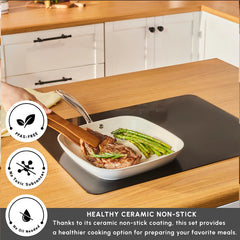 Karaca Swiss Crystal Inductie – Grillpan – 28 cm