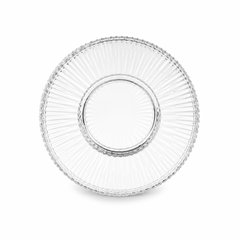 Karaca Lily Glazen Schotels – 12 cm – Transparant – 6 Delig – Theeschotels van Glas voor Turkse Thee & Koffie
