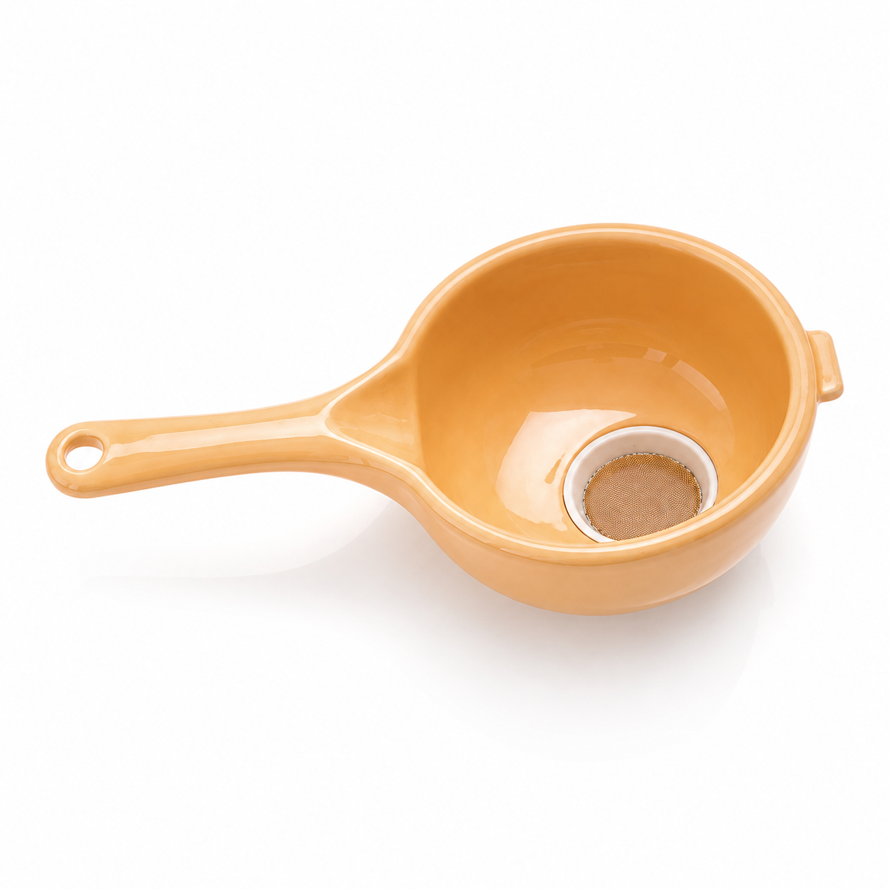 Sunplast SC-261 - Oliezeef / Vetzeef – Keuken Zeef voor Olie en Frituurvet – Handige Olie Filter – Duurzaam Kunststof – Somon, Latte of Antraciet