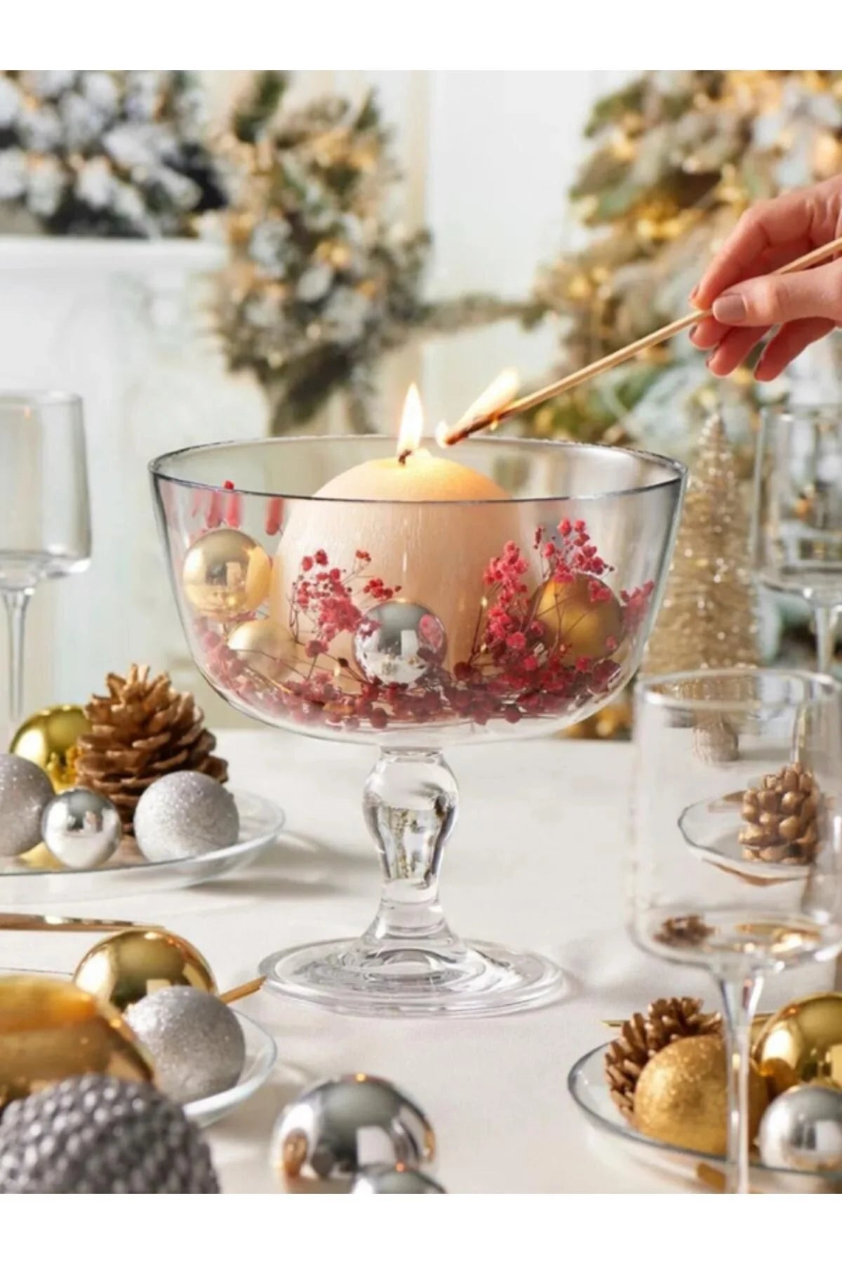 Pasabahce Petite Patisserie - Taartplateau met Voet – 22,4 cm – Helder Glas