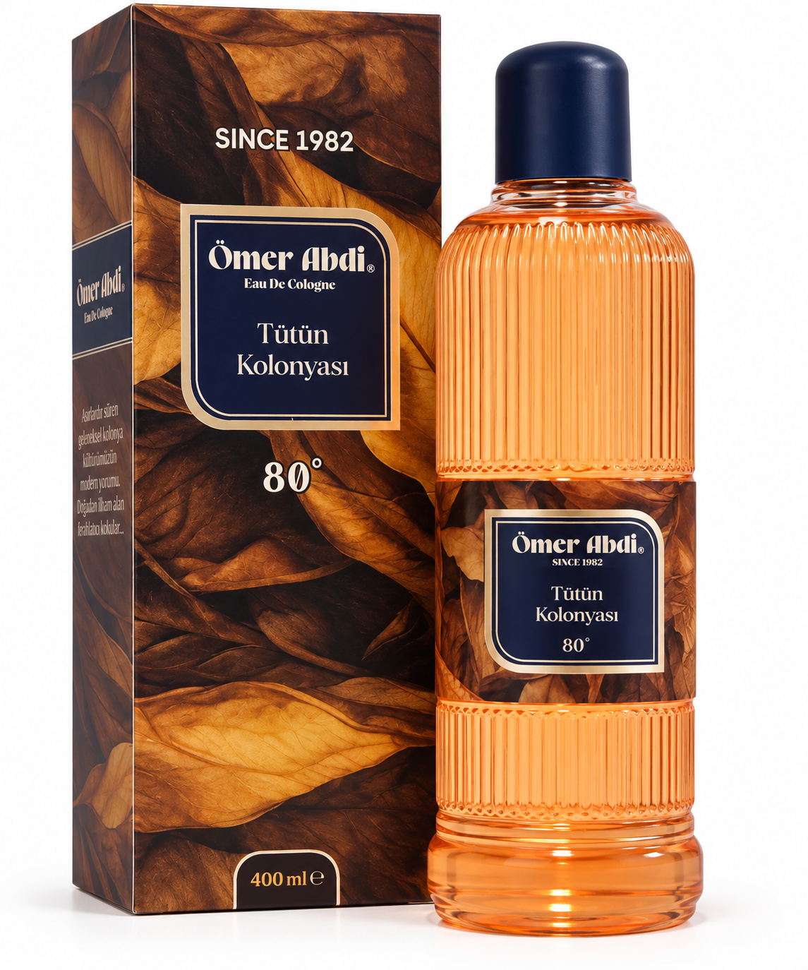 Omer Abdi Tuncer - Tutun Cologne - Tabak Kolonya - Tobacco Eau de Cologne - 400 ml - After Shave