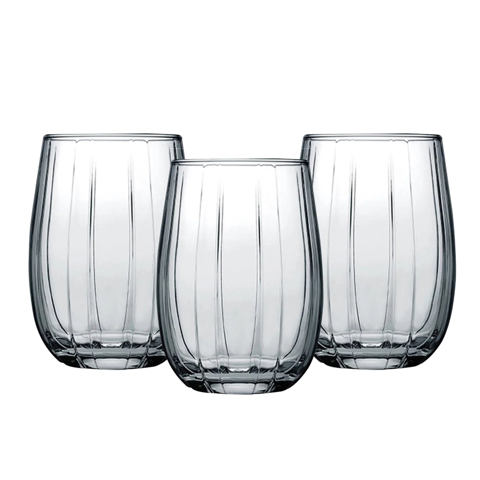 Pasabahce Linka - Verre à eau/Verres à eau - Lot de 3 - 380 ML