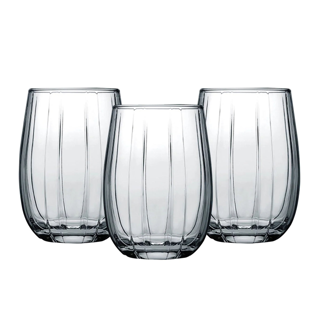 Pasabahce Linka - Verre à eau/Verres à eau - Lot de 3 - 380 ML