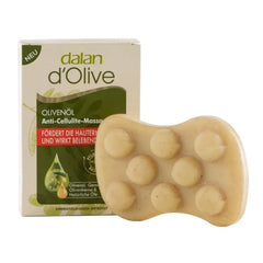 Dalan d’Olive - Pure Olijfoliezeep - Massage & Anti-Cellulitis - Exfoliërend - 150 g