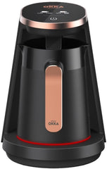 Arzum OKKA New Minio Jet - 2 Turks Koffiezetapparaat – Zwart/Koper – 1-4 Kopjes – 400W - OK0050-04