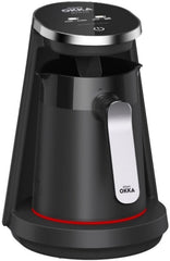 Arzum OKKA New Minio Jet - 2 Turks Koffiezetapparaat – Zwart/Chroom – 1-4 Kopjes – 400W - OK0050-D5