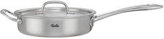Fissler M5 Pro-Ply - Hapjespan 28 cm met Deksel - 5 Liter - 5-Laags RVS - Inductie - Made in Germany