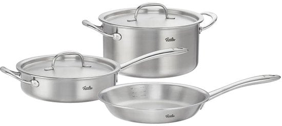 Fissler M5 Pro-Ply Pannenset 5-delig – 5-Laags RVS – Inductie – Made in Germany