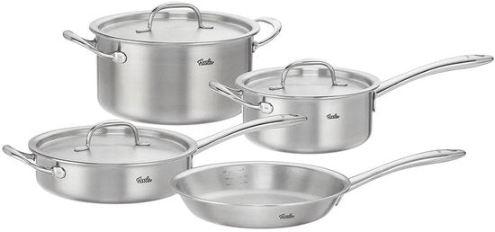 Fissler M5 pro-ply - 7 delig pannenset - Meerlagen materiaal - Inductie Geschikt