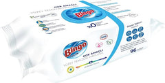 Bingo - Praktische Oppervlakte Reinigingsdoekjes Witte Zeep 96 Stuks – Vochtige Schoonmaakdoekjes – Multifunctioneel