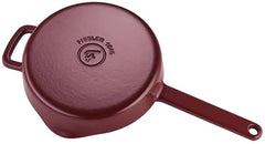 Fissler Moments Collection - Koekenpan - 26cm – Burgundy Red – Geschikt voor alle warmtebronnen