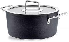 Fissler Adamant - Kookpan - 24 cm – Aluminium Pan met Glasdeksel - Krasbestendige Antiaanbaklaag