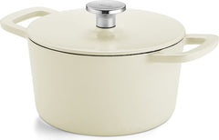 Fissler Moments - Kookpot - Gietijzer - Ivory White - 20cm