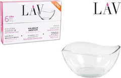 LAV Vira – Glazen Kommen – 310 ml – 6-delig – Transparant
