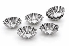 SunBakery SC-421 - Metalen Muffin Vormpjes Set 6-delig – Herbruikbare Cupcake & Bakvormen - Set van 6