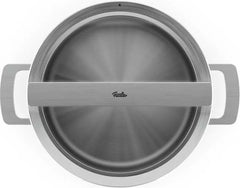Fissler Phi Collection - Lage Kookpan met Downdraft Glasdeksel - 20 cm