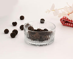 Pasabahce Rain - Snackkommen 300 ml – Set van 6 – Gehard Glas – Dessert- & Serveerschaaltjes