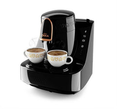Arzum OKKA Elite - Turks Koffiezetapparaat – Zwart/Koper – 2 Kopjes – Volautomatisch – 710W - OK0040-26