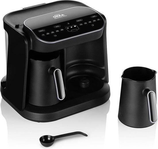 Arzum OKKA Grandio DUO Chrome - Turkse Koffiemachine - 10 kopjes - 1400 w
