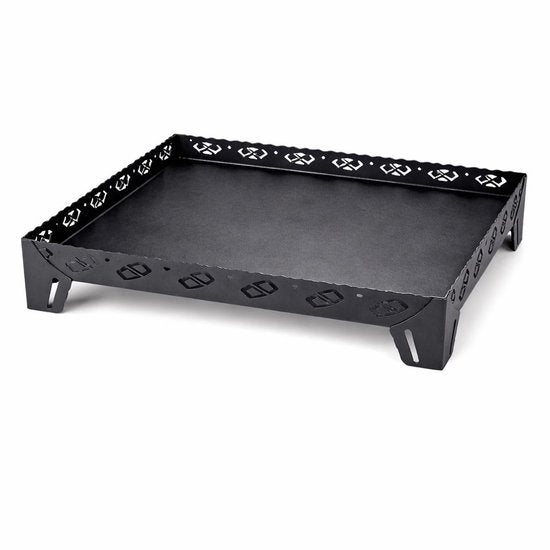 Vloerbeschermplaat voor Houtkachel – Metaal – 90 cm x 60 x 15 cm