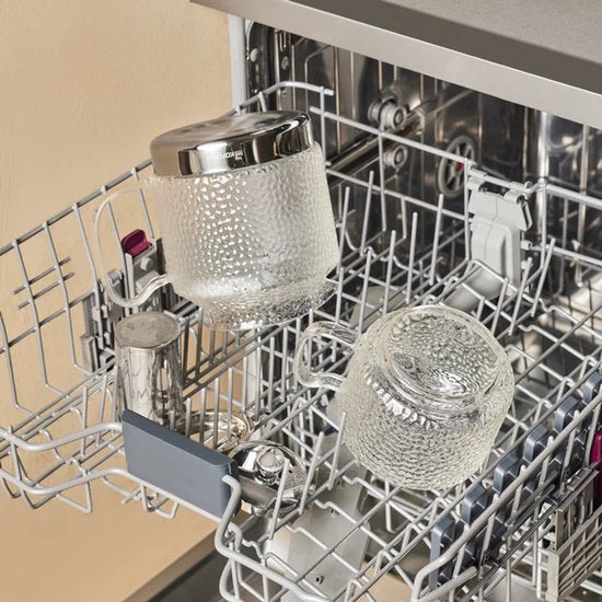 Karaca Glissia – Glazen Theepot XL – Borosilicaatglas – Inductiegeschikt – Transparant
