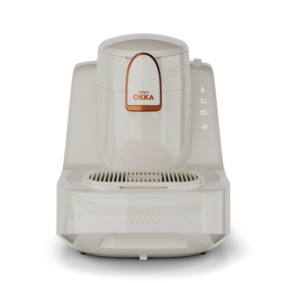 Arzum OKKA Elite - Turks Koffiezetapparaat OK0040-2600 - Wit/Koper - 2 kopjes