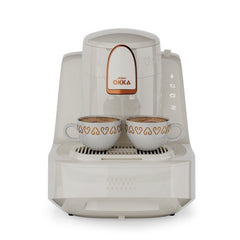 Arzum OKKA Elite - Turks Koffiezetapparaat OK0040-2600 - Wit/Koper - 2 kopjes