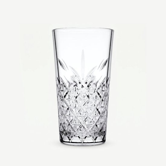 Pasabahce Timeless - Stapelbare Longdrinkglazen - 470 ml - Set van 6