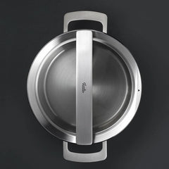 Fissler Phi Collection - Soeppan - 24 cm met Downdraft Glasdeksel - 6,5 L - Inductie