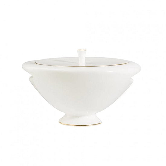 Jumbo Moon Gold - Serviesset 64-delig – 12 Personen – Wit/Goud – Luxe Dinerservies - New Bone