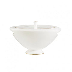 Jumbo Moon Gold - Serviesset 64-delig – 12 Personen – Wit/Goud – Luxe Dinerservies - New Bone
