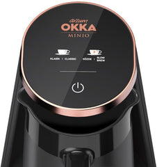 Arzum OKKA New Minio Jet - 2 Turks Koffiezetapparaat – Zwart/Koper – 1-4 Kopjes – 400W - OK0050-04