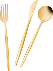 Karaca Orion Gold - 30-delige Bestekset – 6 Personen – RVS – Goud – Luxe Bestek
